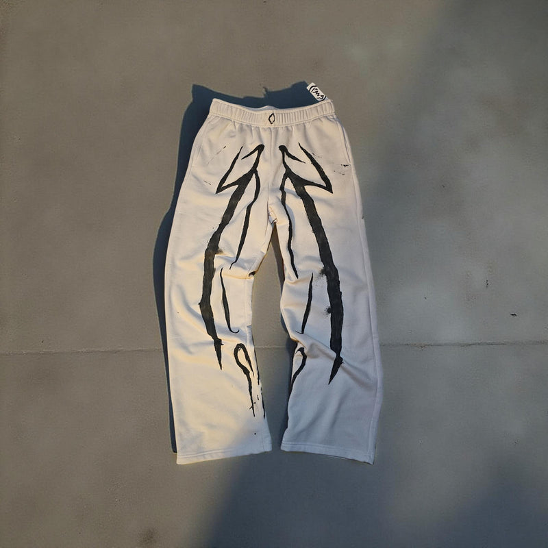 Stained.