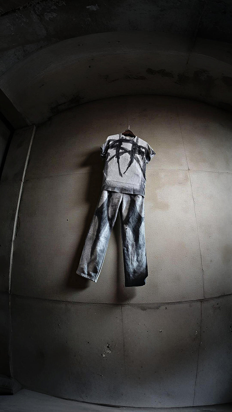 Charred. Set.